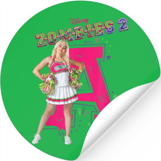 Disney Channel Zombies 2 Addison Cheer A Stickers