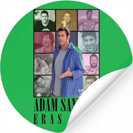 Adam Sandler Eras Tour TShirt - 2 Stickers