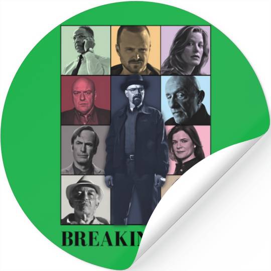 eras tour breaking bad 1 Stickers