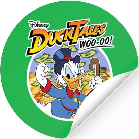 Disney DuckTales Classic Uncle Scrooge Woooo Stickers