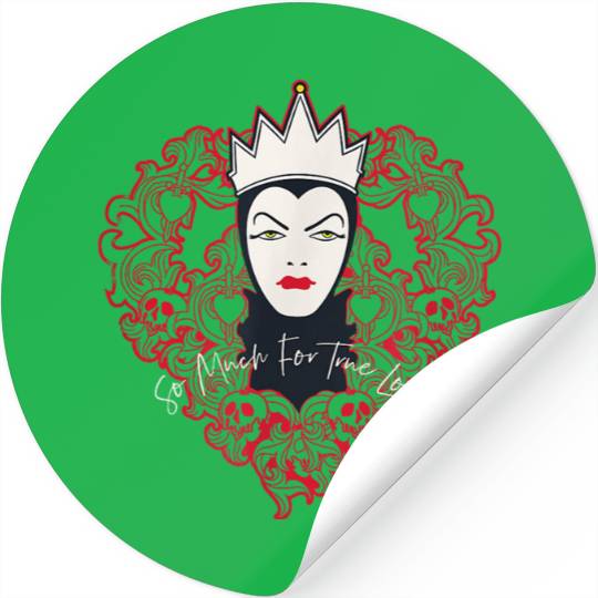 Disneyss Villains Evil Queen So Much For True Love Valentines Stickers