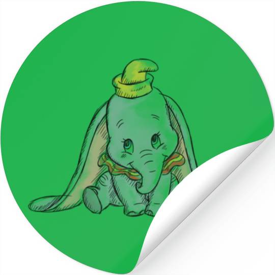 Disney Classic Dumbo Baby Elephant Stickers