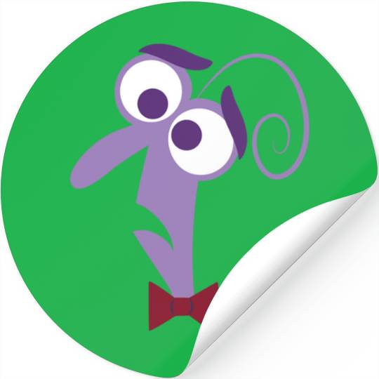 Disney Pixar Inside Out Fear Face Halloween Stickers