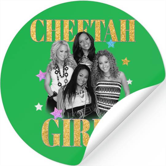 Disney The Cheetah Girls Main Cast Group Shot Stickers