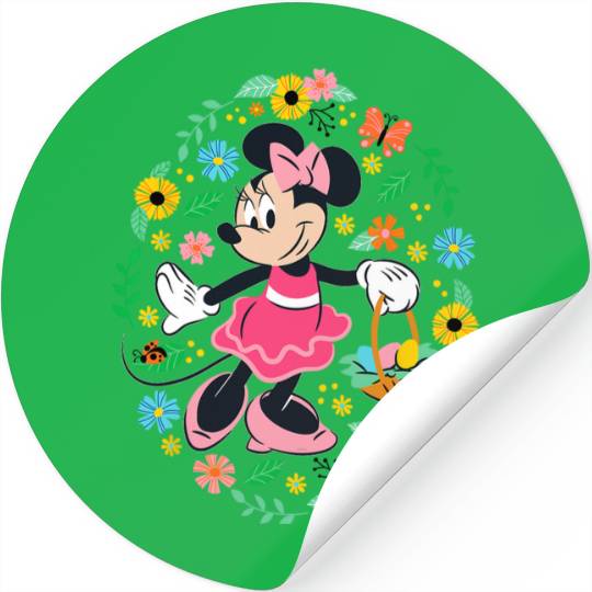 Disney Minnie Mouse Springtime Easter Egg Hunt Stickers