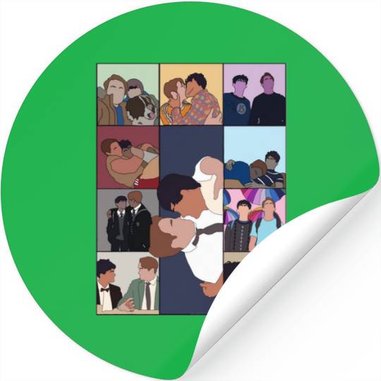 the Heartstopper Eras Tour Stickers