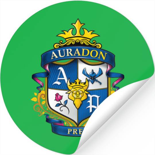 Disney Descendants Auradon Prep Crest Stickers