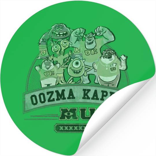 Disney Pixar Monsters University Oozma Kappa Group Stickers