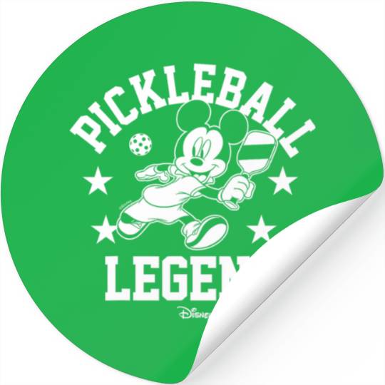 Disney  Mickey Pickleball Legend Stickers