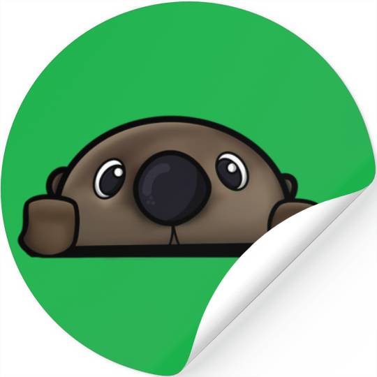 Cute Otter From Finding Nemo Peeker, Disneyss Fan Art, Finding Nemo, Finding Dory Stickers