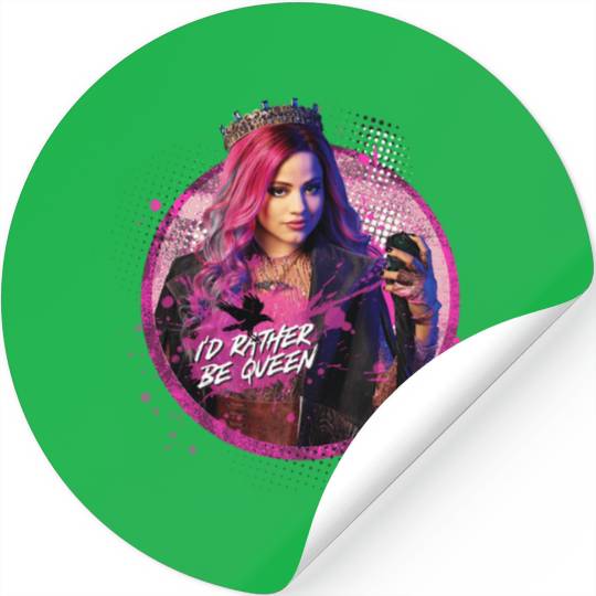 Disney Descendants  Audrey I'd Rather Be Queen Stickers