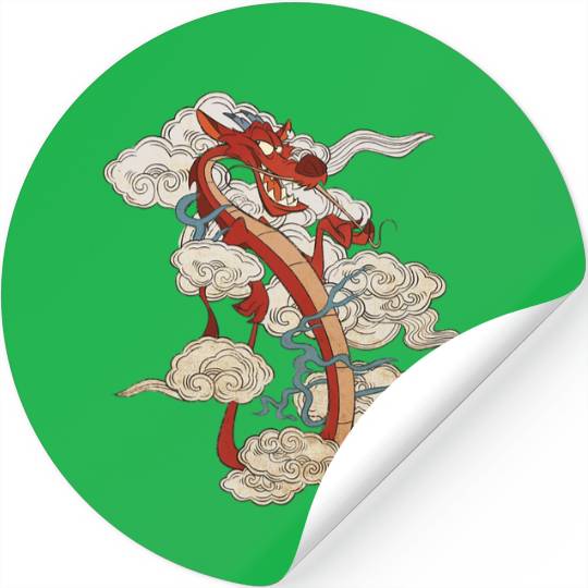 Disney Mushu Stickers