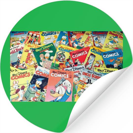 Disney Comics TShirt Stickers