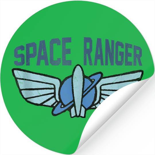 Disneyss Toy Story Space Ranger Star Command Logo Stickers