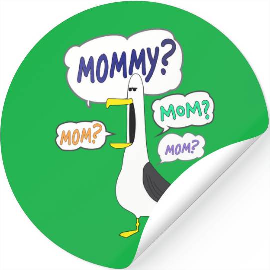 Mom? Mommy? Finding Nemo Seagull "mine" Disneyss Stickers