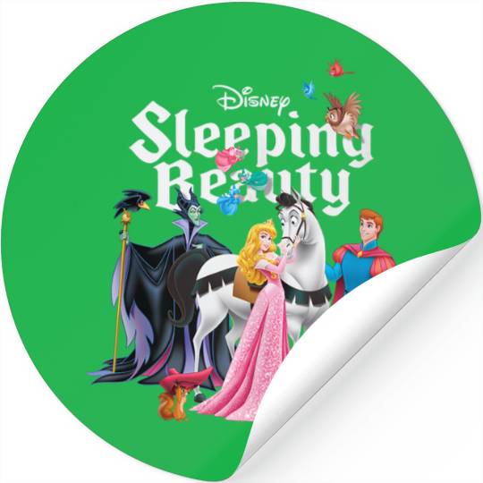 Disneyss Sleeping Beauty Characters Stickers