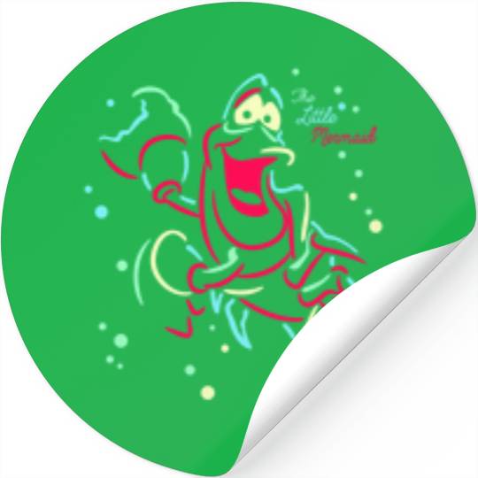 Disney The Little Mermaid Sebastian Crab Lights Stickers