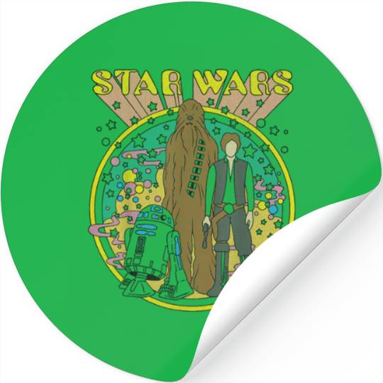 Star Wars Vintage Psych Rebels Disney Stickers