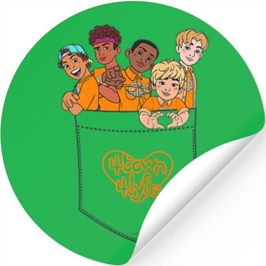 Disneyss Pixars Turning Red 4town Pocket Stickers