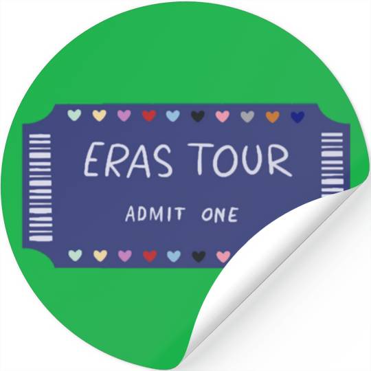 Eras tour Active Stickers