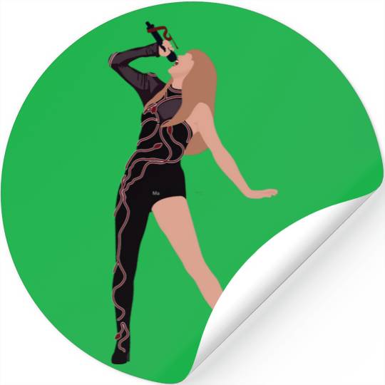Eras Tour Reputation Active T-Shirt Stickers