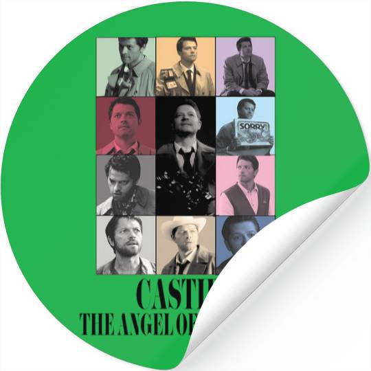 Castiel Eras Tour Eras TourTtpd 3885 Stickers