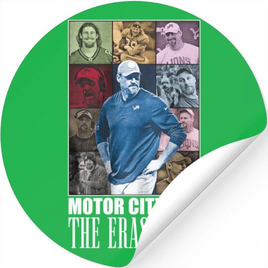 Dan Campbell Eras Tour Stickers