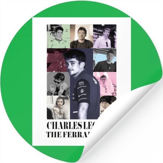 Charles Leclerc Eras Tour Stickers
