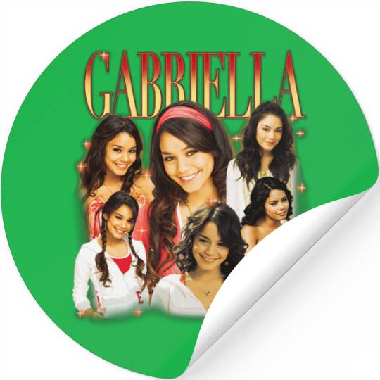 Disney High School Musical The Series Gabriella Collage Stickers
