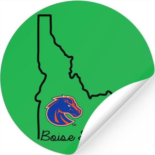 Boise State Broncos Idaho Offilly Stickers