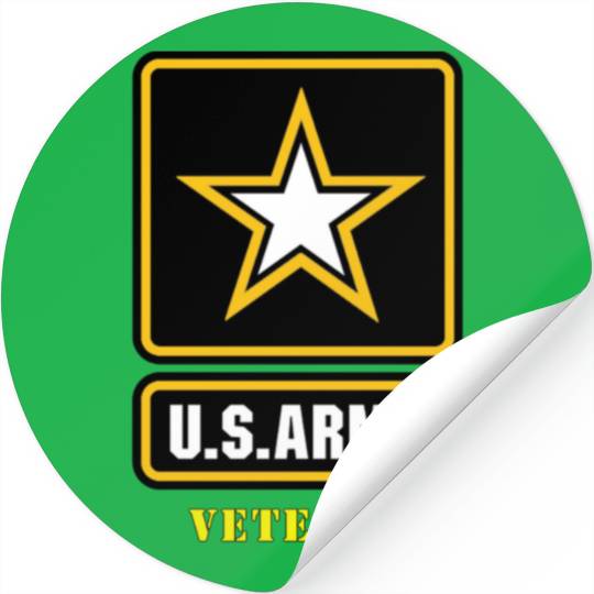 US Army Veteran Stickers