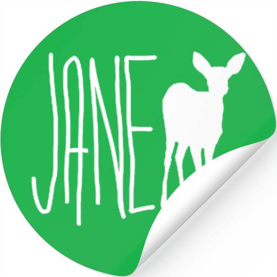Jane Doe - Max (Life is Strange) Wht Ver. Stickers