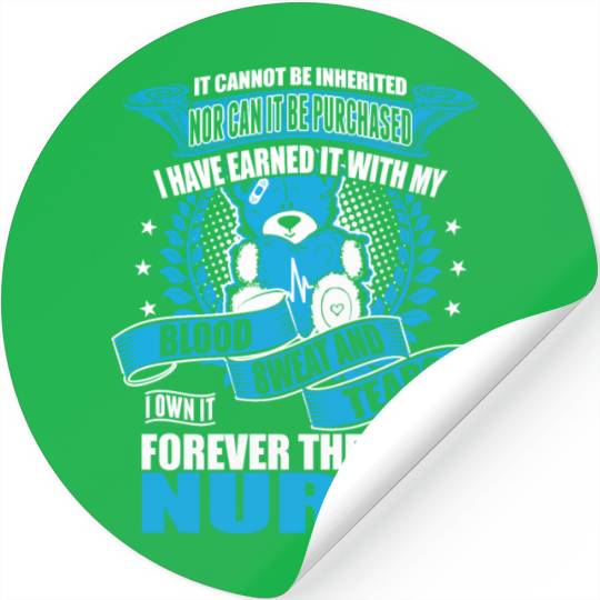 I Own It Forever The Title Nurse Stickers