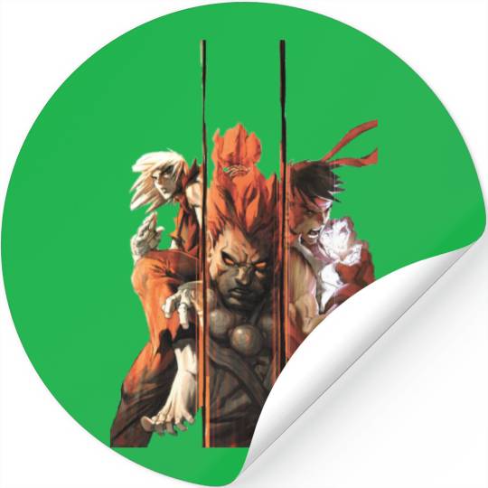 Street Fighter 6 Stickers