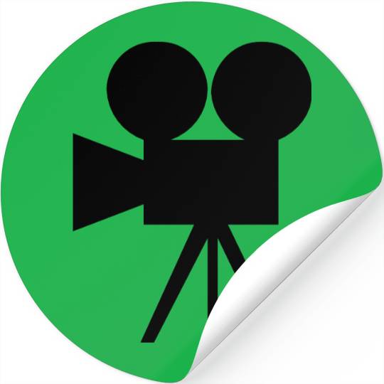 Movie Camera Stickers