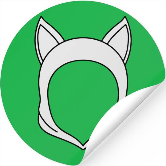 Fox Ears Stickers