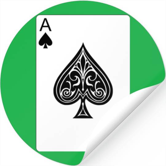 The Ace of Spades Stickers