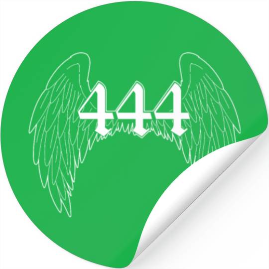 White Angel Wings Stickers