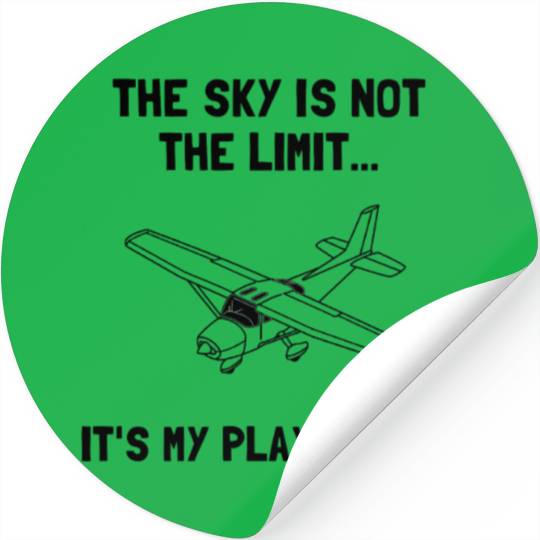 Sky Playground Plane Stickers