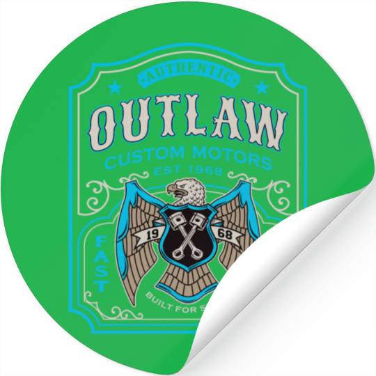 Outlaw Motors Stickers