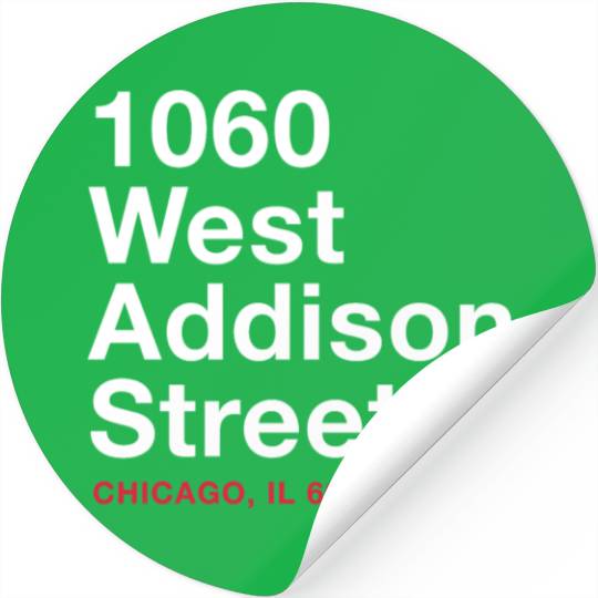 Wrigley Field Stickers