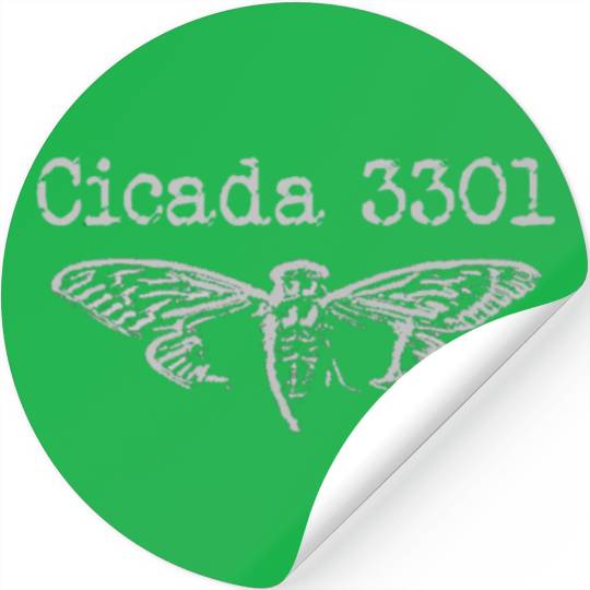 Cicada 3301 Stickers