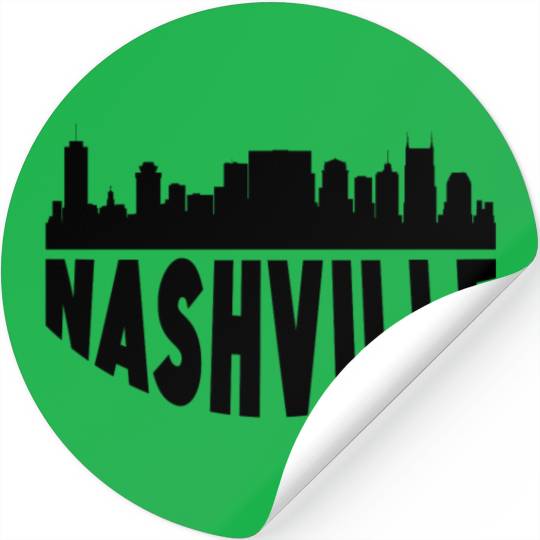 Discover Nashville TN Cityscape Skyline