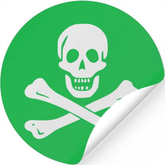 Skull and Crossbones Stickers