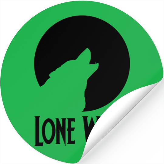 Lone Wolf Stickers
