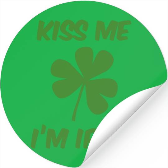 kiss-me-im-Irish (1) Stickers