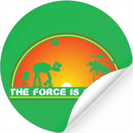 Star Wars Sunset Stickers