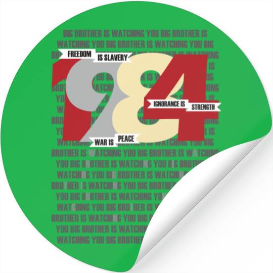 George Orwell - Nineteen Eighty-Four Stickers