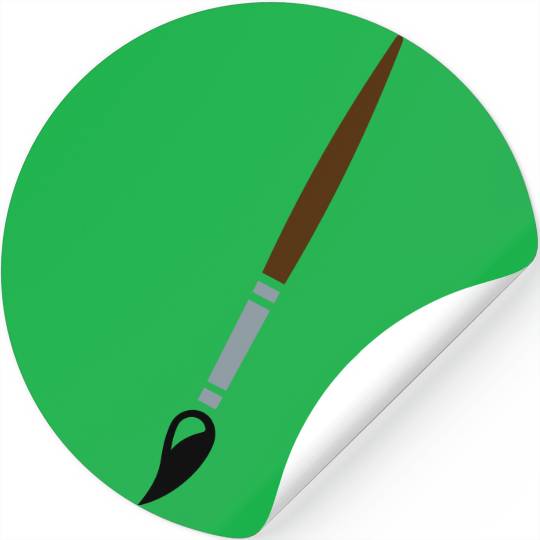 brush painting brush artist pen Stickers