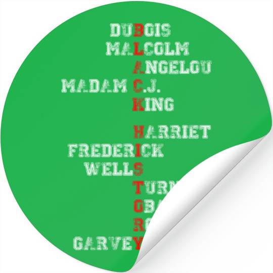 BLACK HISTORY Stickers